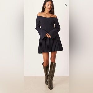 NWT ASOS Pleated Dress